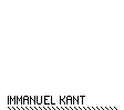 IMMANUEL KANT